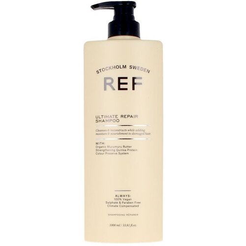 REF Stockholm REF Ultimate Repair Shampoo &amp;scaron;ampon za o&amp;scaron;tećenu kosu 1000 ml Slike