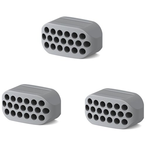 INF Paket 3 silikonov za treniranje čeljusti Grey, (21273136) Cene