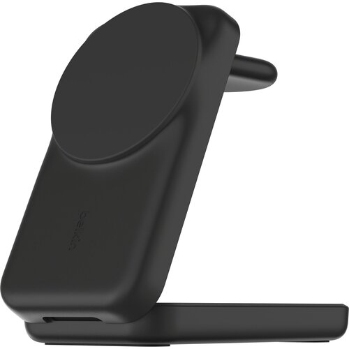 Belkin UltraCharge 25W Qi2 magn. 3-in-1 Lad.klappb.sw. WIZ036kqBK Slike