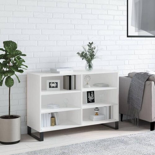 The Living Store Komoda dimljeni hrast 103,5x35x70 cm inženirski les - Komoda, (21663313) Slike