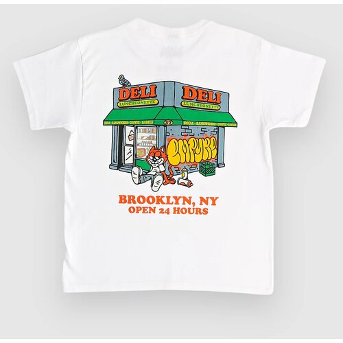 Empyre Bodega Cat Kids T-shirt white Cene