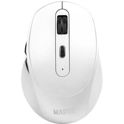 Marvo Office WM106W brezžična pisarni&scaron;ka mi&scaron;ka bele barve Cene