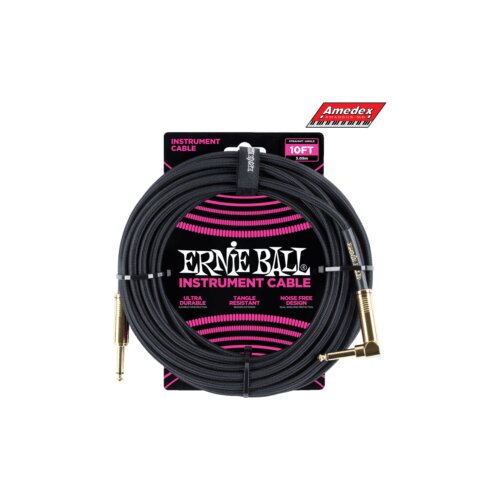 Kabal INSTR. Ernie Ball 6081, 6,3-6,3U, 3m, Black Slike