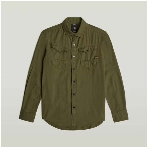 G-star Raw Srajce z dolgimi rokavi Camisas Hombre Mod&egrave;le D16861 D454 Zelena Cene