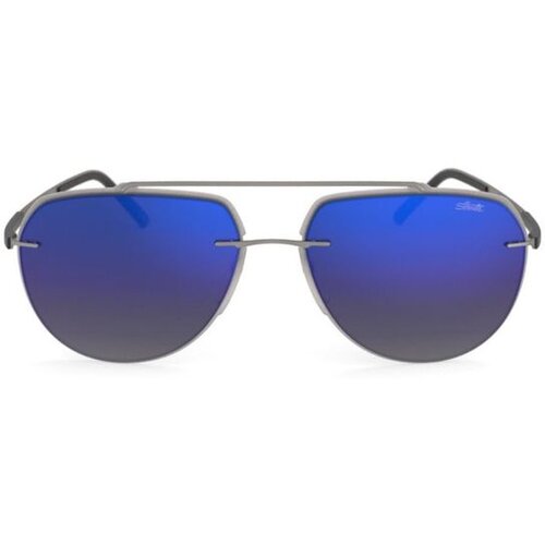  Unisex Sunčane naočale Silhouette Ring 8719 59/17 Blue Cene
