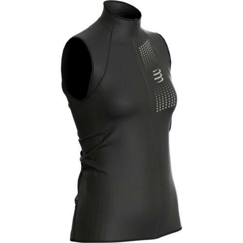  Prsluk Compressport Hurricane Windproof Vest Woman Black - XS Cijene