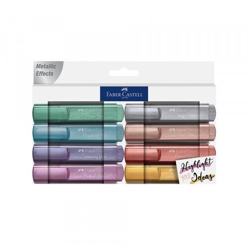 Faber-Castell Set kovinskih označevalnikov Faber-Castell 8 kosov (kovinski) Cene