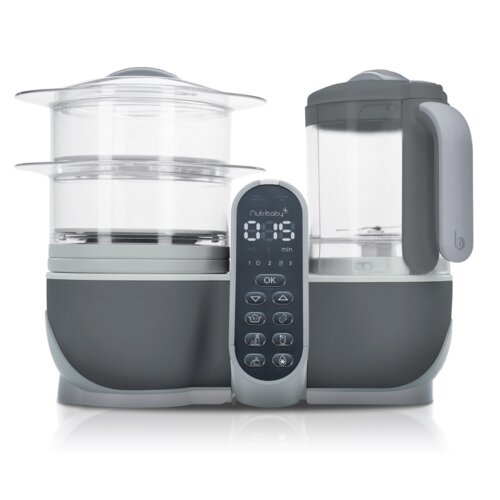 Babymoov Nutribaby+ kuhalo/mixer - Industrial Grey Cijene