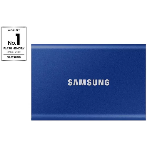 Samsung SSD Eksterni 500GB SAM Portable T7 Indigo Blue USB 3.2 MU-PC500H/WW, (01-0001212288)