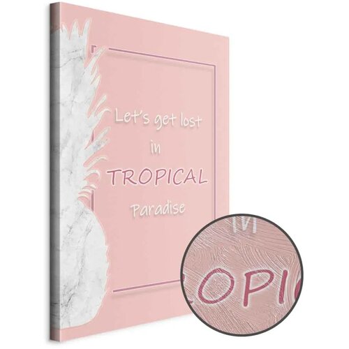  Slika - Let\'s Get Lost in Tropical Paradise (1 Part) Vertical 40x60 Premium Print Cene