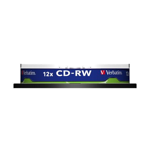 Verbatim CD-RW 700MB, 8-10x, prepisljiv, hengeren (10db) Slike