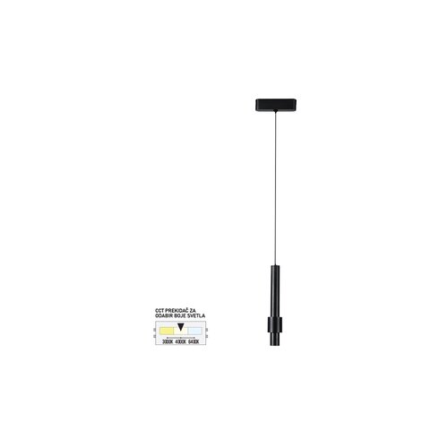  forma led magnetna visilica cct ultra slim FMS4005-7 bk Cene