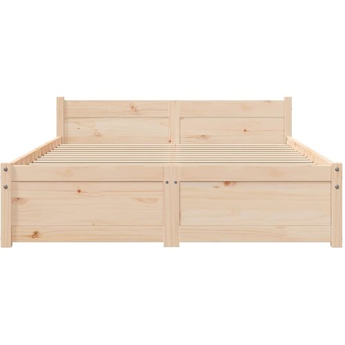  Okvir za krevet od masivne borovine 120 x 200 cm Slike