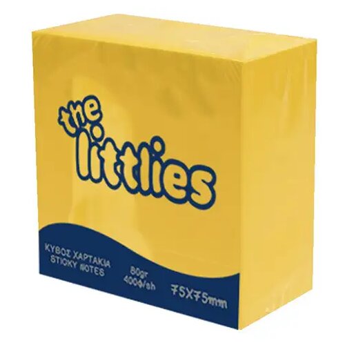 Luna The Littlies: 400-listni blok rumenih lističev 75x75mm Cene