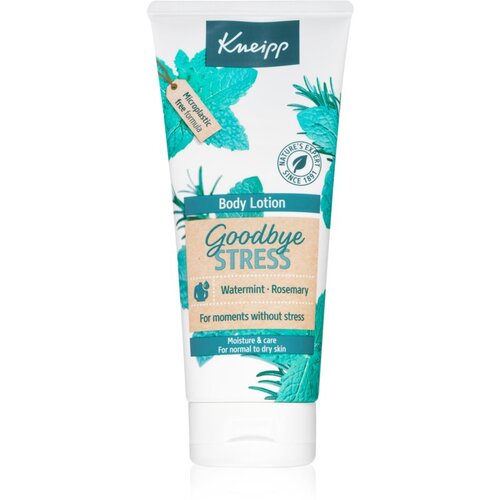 Kneipp goodbye Stress umirujući losion za tijelo s mirisom vodene mente i ružmarina 200 ml unisex Cijene
