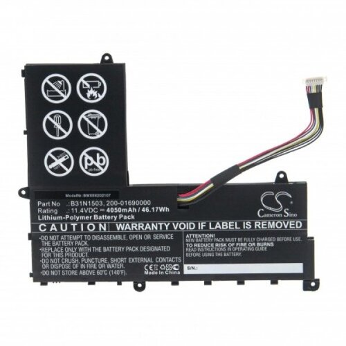VHBW Baterija za Asus EeeBook E202SA, 4050 mAh Slike