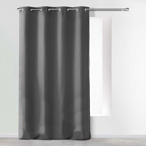Douceur d int&amp;eacute;rieur Antracitno siva zavjesa od mikrovlakana 140x280 cm Absolu &amp;ndash; Slike