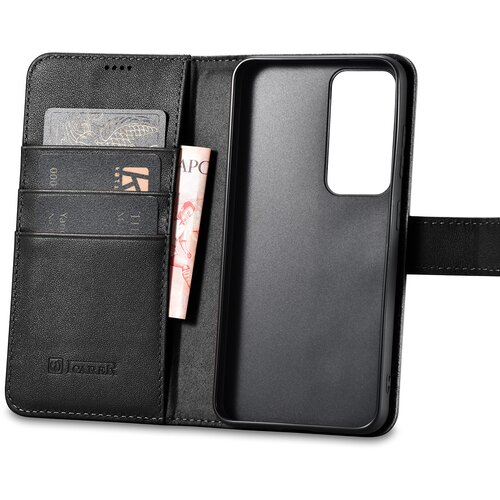 ICARER usnjena torbica za samsung galaxy S23+ wallet case, črna, (21896181) Cene