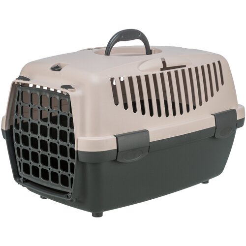 Trixie transporter Capri 1 - XS: D 48 x Š 32 x V 31 cm, tamno siva / bež-ružičasta Cijene