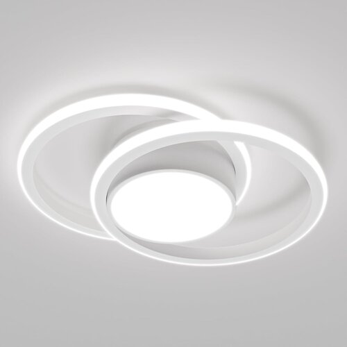 LQWELL LED stropna svetilka 2-obročna Slike