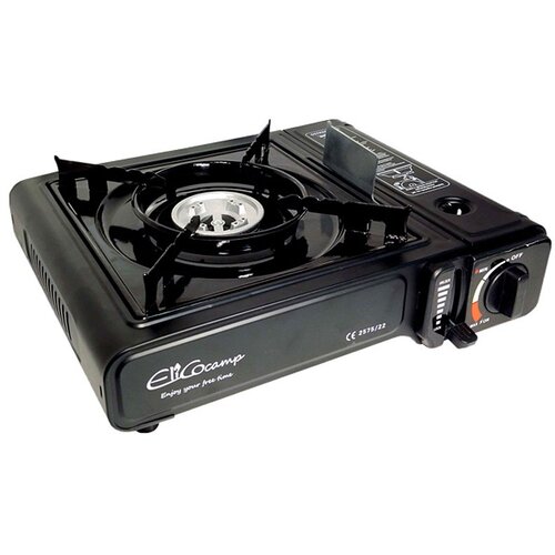 ELICO BDZ-155B Portable camping gas stove for 2.2 kW cartridges, piezo ignition. Slike