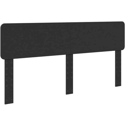 vidaXL konstrukcija postelje črna 200 x 200 cm inženirsko leseno, (5000113624) Cene