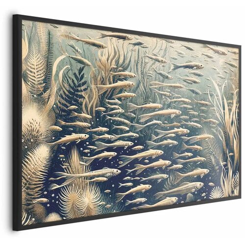  Plakat - Oceanic Nature 42x29.7 Crni okvir Cijene