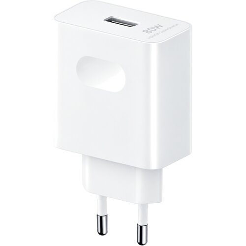Honor Super Charge stenski polnilec z enim USB-A vhodom 80W bele barve HN-200400E00 Slike