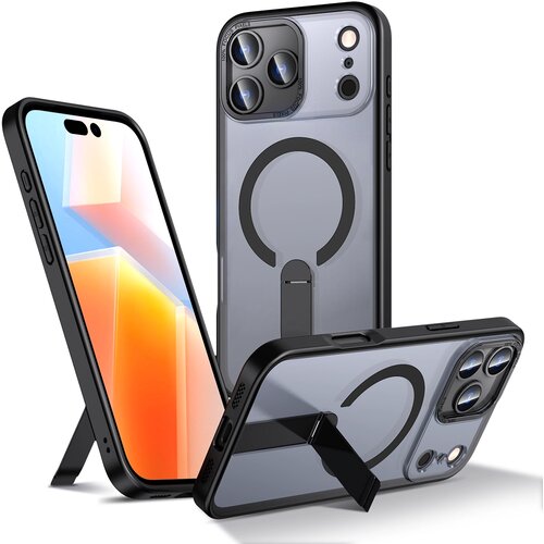 HURTEL OVITEK HYBRID ARMOR X ZA IPHONE 17 PRO S STOJALOM, ZDRUŽLJIV, (5000343352) Slike