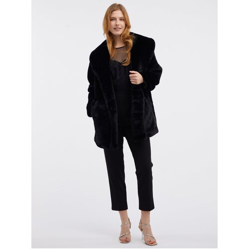 Orsay Women's Black Coat - Women's Slike