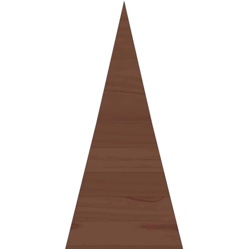  Drveno božićno drvce KOTKA 240 cm Masivna borovina - 240 cm Tamno smeđa zavr&amp;scaron;na obrada Slike
