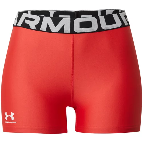 Under Armour Sportske hlače 'Authentics' svijetlosiva / crvena / crna / bijela