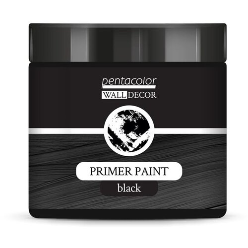 Artmie Crna osnovna boja za zidne dekoracije | 500 ml Slike