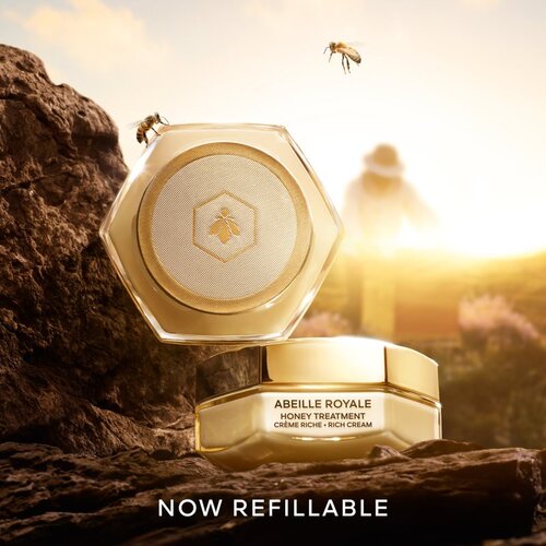 Guerlain Abeille Royale Honey Treatment Rich Cream hranjiva krema protiv bora s učvr&amp;scaron;ćujućim učinkom 50 ml Slike