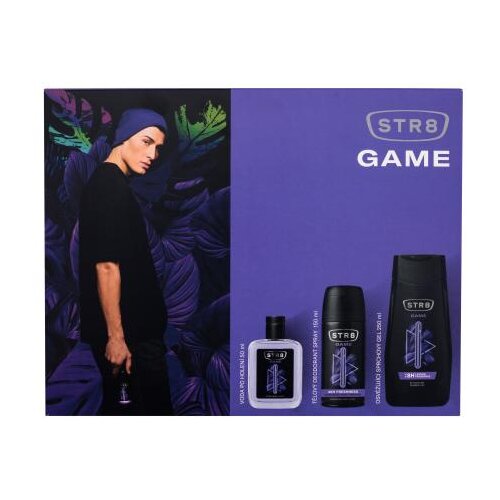 Str8 Game Set vodica poslije brijanja 50 ml + dezodorans 150 ml + gel za tuširanje 250 ml Cene