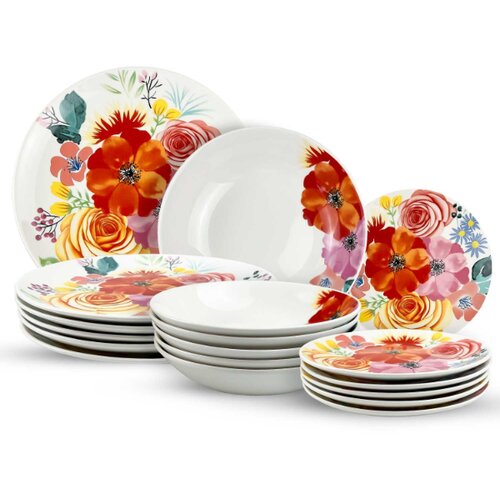  dimo servis za ručavanje cvetni porcelan, set za 6 osoba Cene