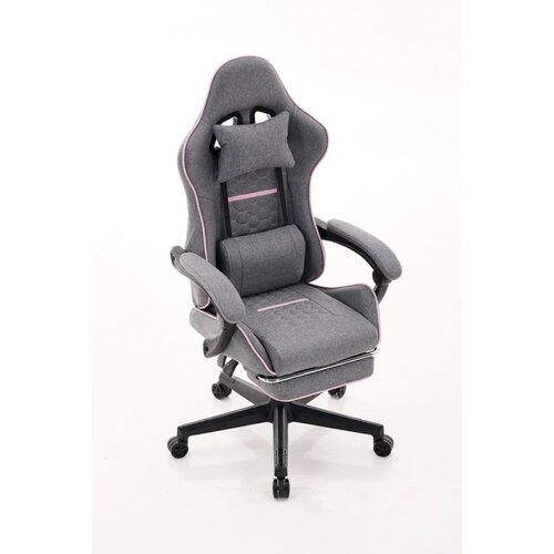 Eplaygame Gaming stolica HC-4095 PG platno/sivo roze Cene