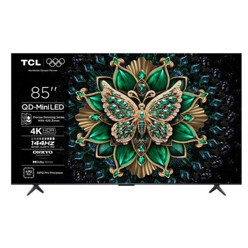 Tcl Televizor 85C6K/MiniLED-QLED/85"/4K UHD/144Hz/Google TV/crna Cene