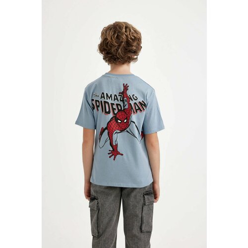 Defacto Boy Marvel Comics Regular Fit Crew Neck Jersey T-Shirt Slike