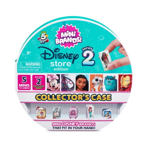 5 Surprise Disney Store Mini Brands Collectors Case (Serija 2)