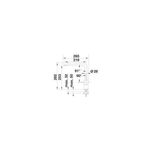 Blanco linus saten dark steel Cene
