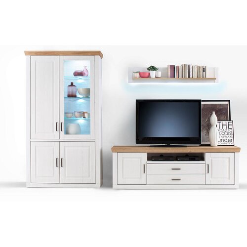 Livetastic DNEVNI REGAL, barve pinije Slike