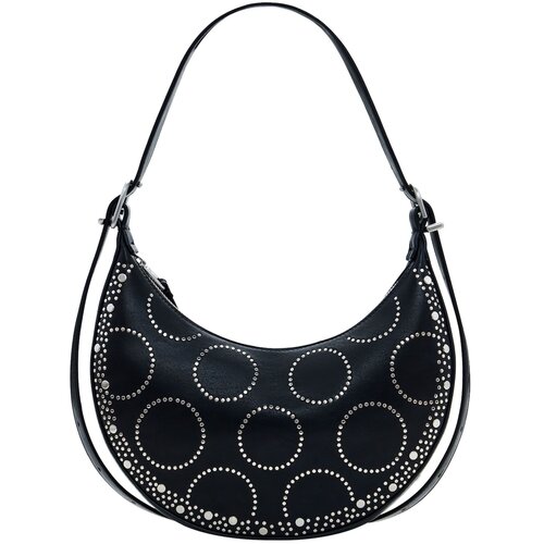 Desigual Torba za na rame crna / srebro Slike