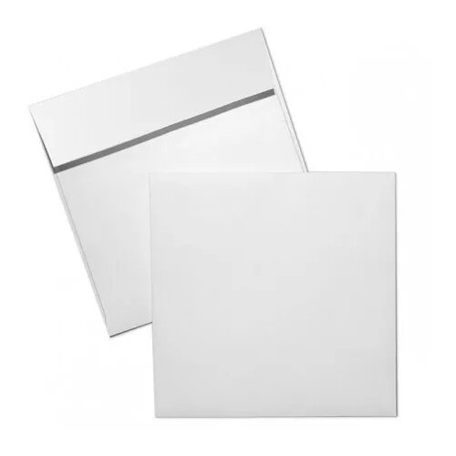  Kuverta 13,5 x 13,5 cm, bela 182 &amp;ndash; 80 gr - 1/1 Slike