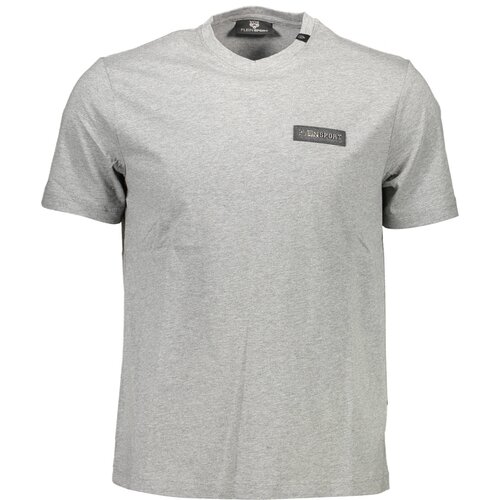 Plein Sport MEN&#39;S SHORT SLEEVE T-SHIRT GRAY Cene