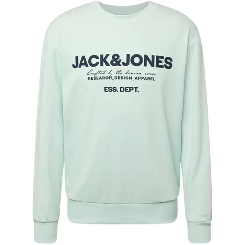 Jack & Jones Sweater majica 'GALE' pastelno plava / crna
