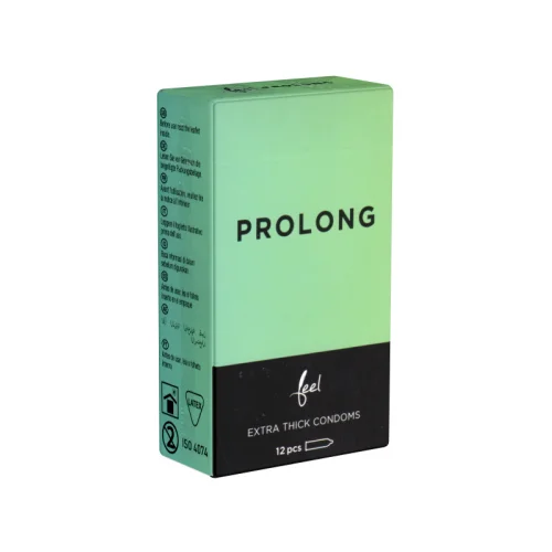 Feel Prolong Extra Thick Condoms 12 pack