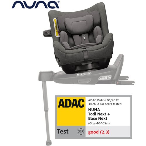 Nuna® otro&scaron;ki avtosedež todl&trade; next 360&deg; i-size (40-105 cm) thunder Cene