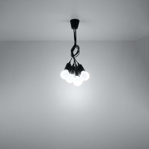  Sollux SL.0574 - Luster na sajli DIEGO 5xE27/60W/230V Slike