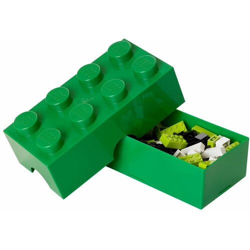 Lego kutija za odlaganje ili užinu, mala 8 tamno zelena 40231734 Cene